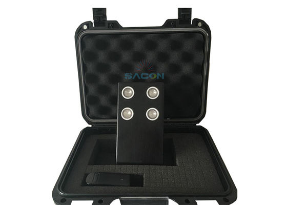 Portable Audio Jammer with 0.5-1.5m Shield Radius Light Weight and Built-in Battery for Voice Recorder Blocking