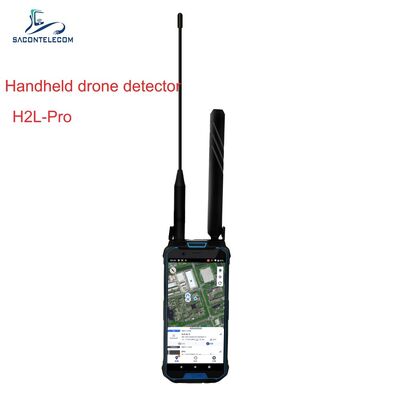 Handheld Drone Detector with 100-6000MHz Frequency Range and 3km Detection Distance for FPV Detection