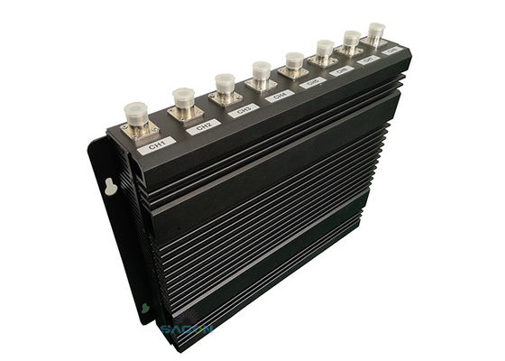 160W High Power 8 Channels Mobile Phone Signal Jammer with 80m Jamming Range for 2G 3G 4G WiFi GPS Signals