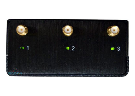 10W 3 Channels Remote Control Signal Jammer with 100m Range for Car and Security Use