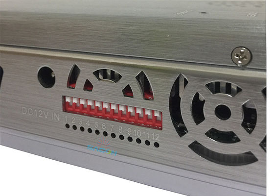 Portable Signal Jammer with 12 Channels 10000mAh Battery and 2-20m Shielding Radius for GPS WiFi and 4G