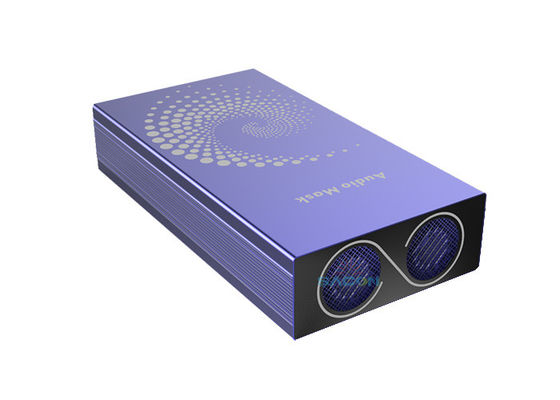 6000mAh Battery Cell Phone Signal Jammer with 1.5m Radius and 90° Shielding Angle for Audio Signal Blocking