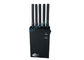 Portable Cell Phone Signal Jammer 5 Channels 2G 3G WiFi GPS Built - In Battery