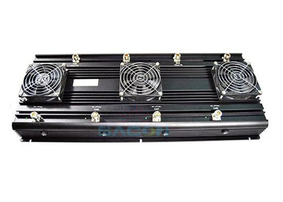 150W Portable UAV Drone Signal Jammer with 8 Antennas for Long-Range Jamming