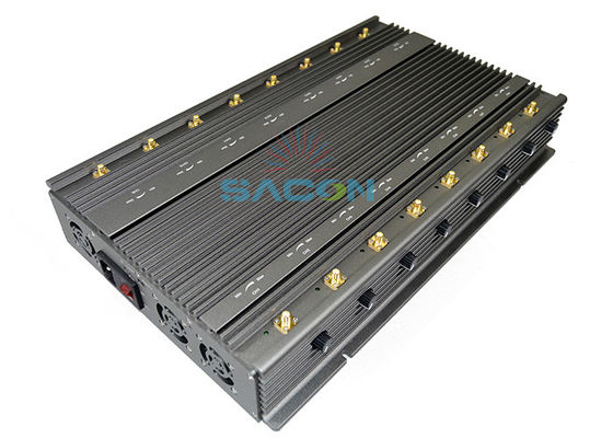 16 Antennas 5G Signal Jammer Blocker with 100W Output Power and 80m Jamming Radius