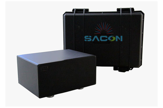 High Power Desktop Audio Voice Recording Jammer with 4~8m Shield Radius 120° Shielding Angle and 105dB Signal Strength