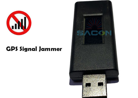 USB Disk GPS Jammer with Omni-Directional Antenna Light Weight 50g and 3-10m Jamming Range