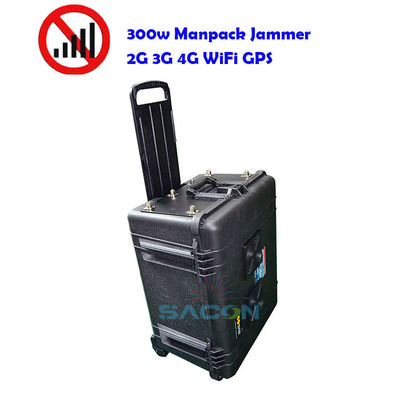 200W 8 Channels Manpack Drone Signal Jammer with 700m Range for Prisons and  Use