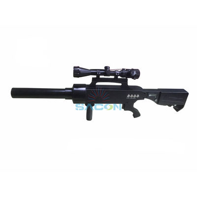Gun Type 65W 1.5km UAV Drone Signal Jammer with IP55 Waterproof Case for VIP Protection