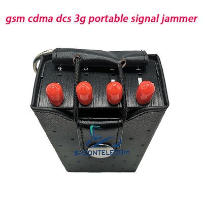 2W Portable Signal Jammer with 15m Range Blocks 2G 3G 4G Mobile Phone Signals