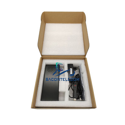 Portable Signal Jammer with 8000mAh Battery 3 Bands 315MHz 433MHz 868MHz and 100m Range