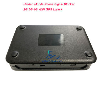 Hidden 8 Antennas Pocket Mobile Phone Signal Jammer with 2-5m Jamming Radius and 3000mAh Battery