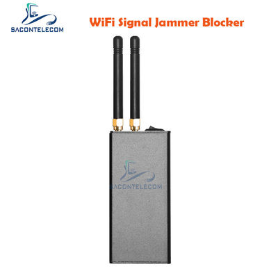 1200mAh Battery 10m Jamming Radius 2 Antennas GPS Signal Jammer WiFi GPS Blocker Portable Signal Jamming Device