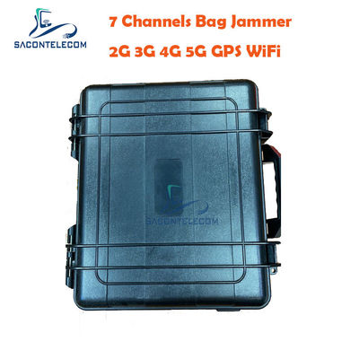 7 Channels 70W Wireless Signal Jammer with 5-30m Range for Secure Events