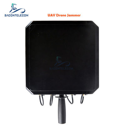 1.2km Range 40W Output Power Built-in Battery Handheld UAV Drone Signal Jammer