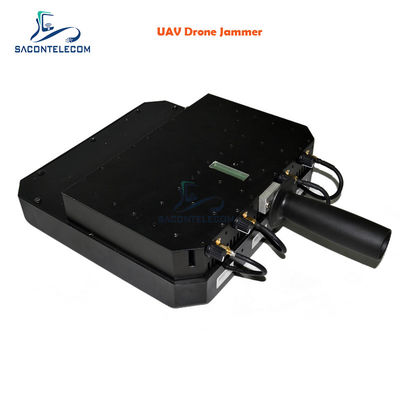 1.2km Range 40W Output Power Built-in Battery Handheld UAV Drone Signal Jammer