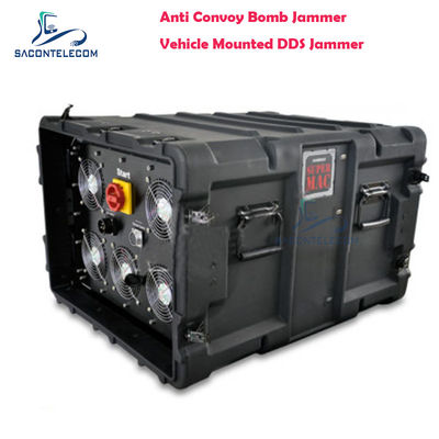 DDS Vehicle Convoy Bomb Jammer with 1000W Output Power 20-3GHz Full Band and 1km Jamming Range