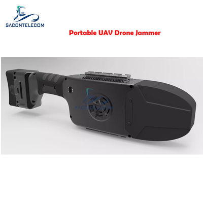 Portable UAV Drone Signal Jammer with 1.3km Range IP66 Protection and 30W Output Power