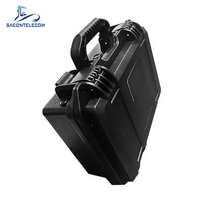 Suitcase Drone Signal Jammer with 1.5km Distance 60W Power and Built-in Antenna for Anti Bomb Convoy