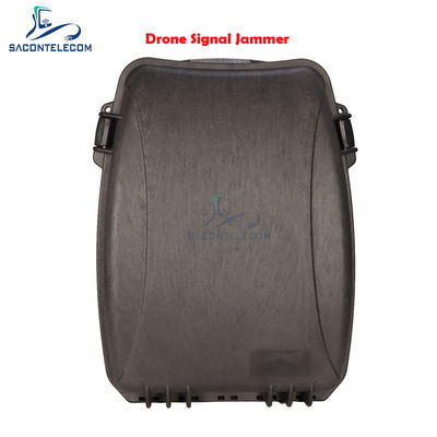 Backpack Drone Signal Jammer with 1500m Jamming Range 150W Output Power and Built-in Battery