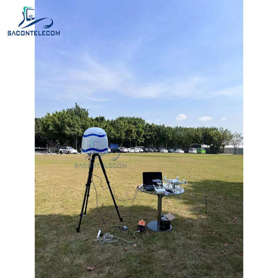 360 Degree 3KM Distance UAV Signal Jammer with Full-Band Detection for Drone Counter System