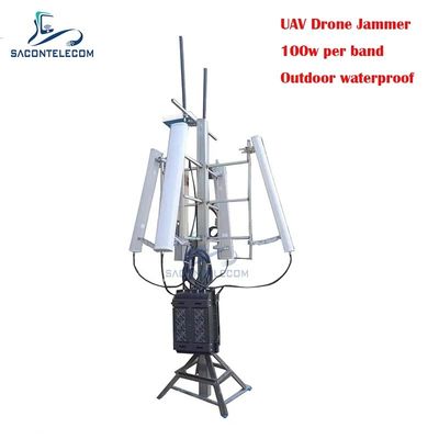 700W 3KM Outdoor Waterproof Drone Signal Jammer GPS Signal Jammer for UAV