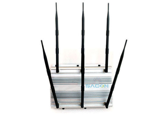 70W High Power 6 Bands Signal Jammer Cell Phone Blocker With Up To 80 Meters Range