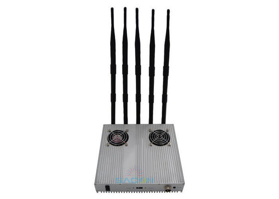 12 Watt WiFi GPS Phone Jammer with 40m Range for Continuous Operation in Prisons