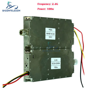 100W 2.4G Anti Drone Jammer Module with Customizable Frequencies for FPV and RF Signal Blocking
