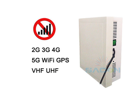 10 Channels 5G Signal Jammer with 50m Range and 26W Output Power for Mobile Phone Blocking